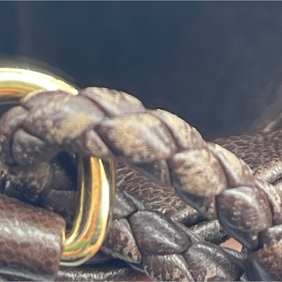 Bottega Veneta Intrecciato Leather Pouch, Brown, Preowned - Picture 10 of 10